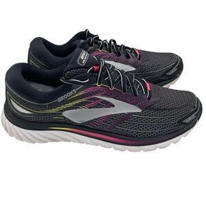 Women's Brooks Glycerin 15 Running Shoes Sneakers Black Purple Size 10.5 B